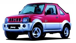 Suzuki Jimny Soft Top Car Rental